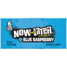 Now and Later Blue Raspberry 0.93oz 24ct